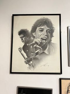 Limited prints of Stones and Beatles