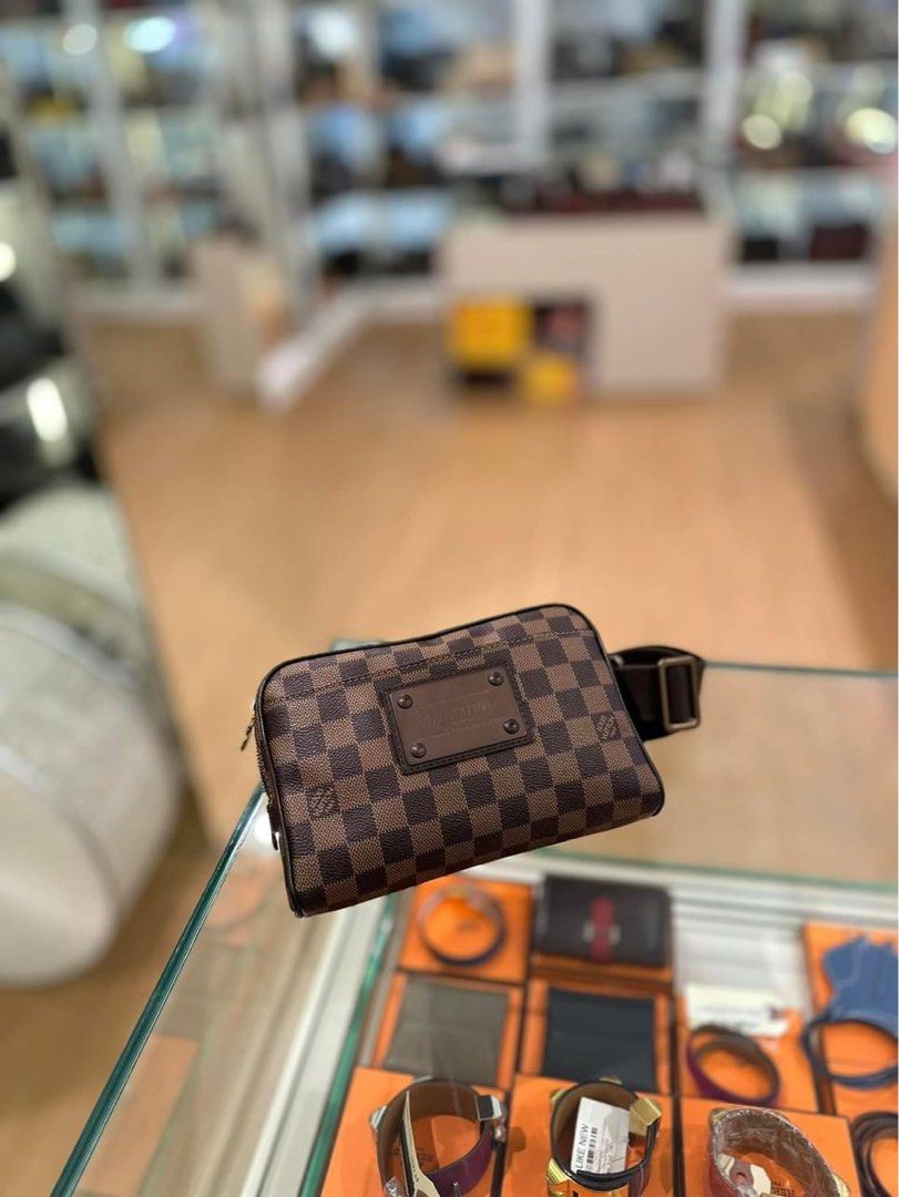 Louis Vuitton Damier Ebene Brooklyn Belt Bag Luxury Bags Wallets on Carousell