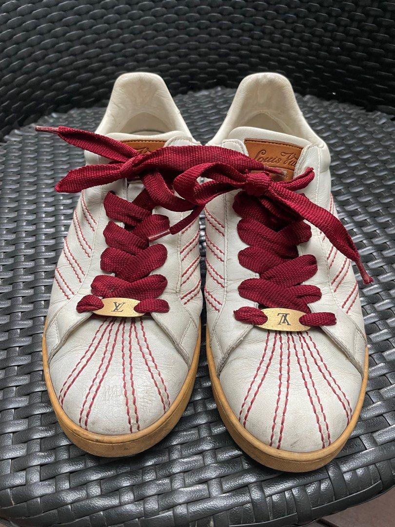 Louis vuitton adidas shoes red outlet