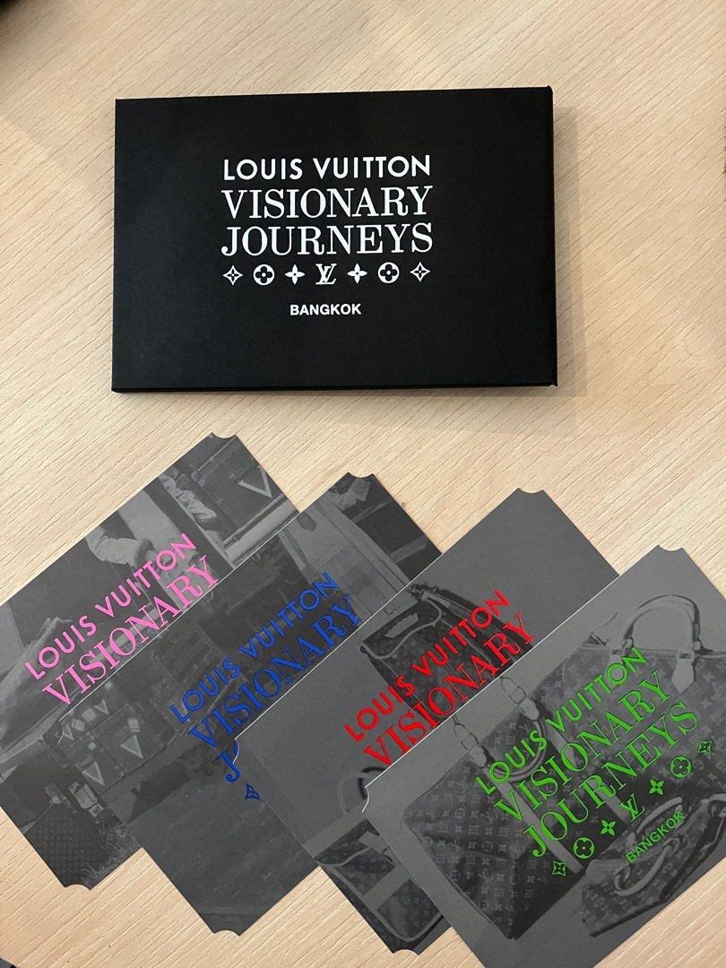 LOUIS VUITTON バンコク限定ポストカードセット2枚組2セット
