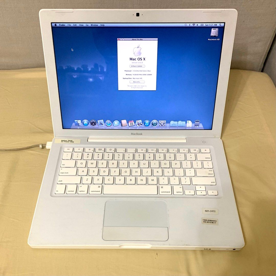 MacBook White 13” Mid 2009, Computers & Tech, Laptops & Notebooks