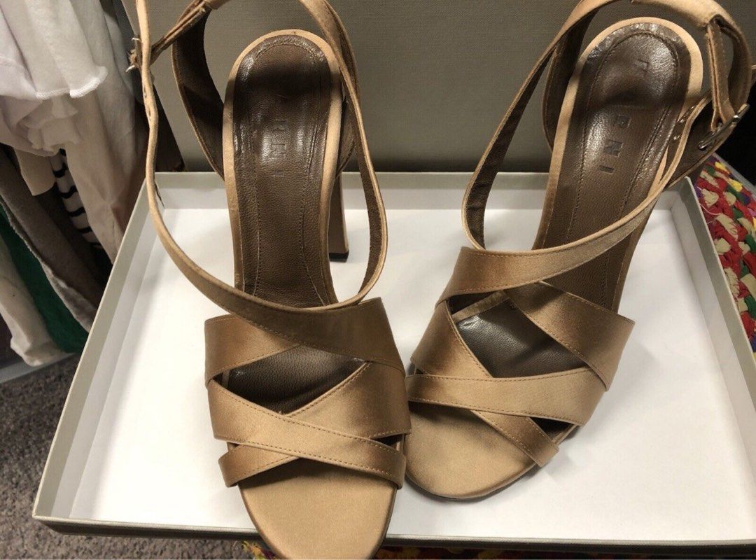 Marni satin sandals shop