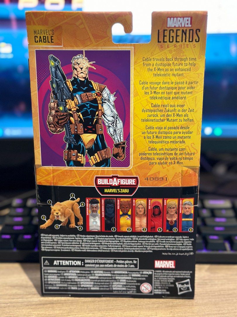 Marvel Legends - Marvel’s Cable (Category: Figurines & Statues) located in Angeles City. Submitted by mr.nook (Listing ID 1310086513, Image 2). Description: Marvel Legends Series by Hasbro Marvel’s Cable Good for collectors and enthusiasts of Marvel vs Capcom 2 .