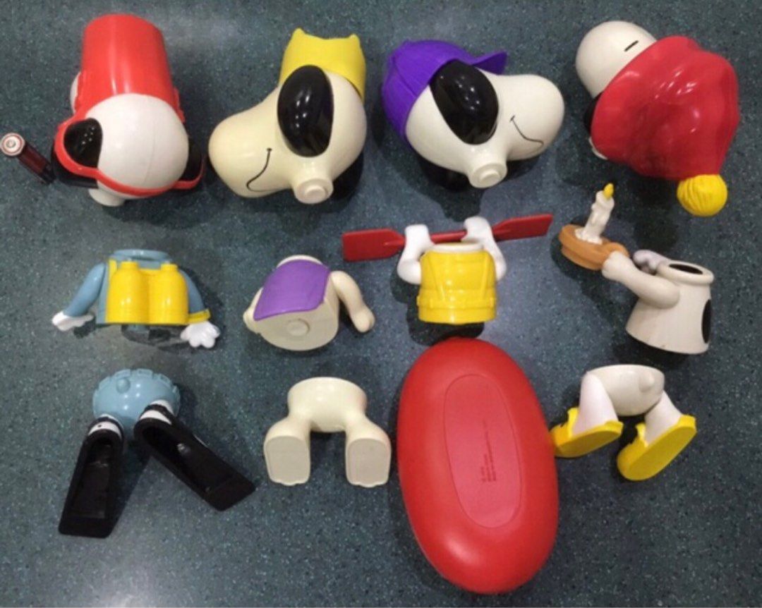 McDonald’s Build A Snoopy 2000, Hobbies & Toys, Toys & Games on Carousell