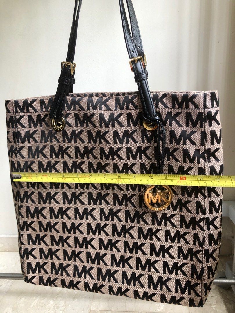 Michael Kors Jet Set Jacquard Tote, Women's Fashion, Bags