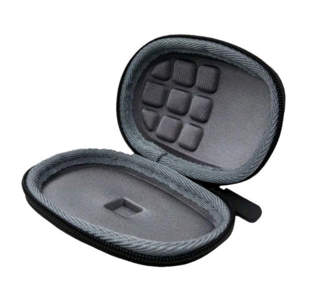 Mouse casing (Category: Mouse & Mousepads) located in Singapore. Submitted by happiezz (Listing ID 1310135713, Image 2). Description: Neat little casing to protect your mouse. Red mouse shown in picture measures about 6.5 x 10 cm (Logitech M337) (not part of item)..
