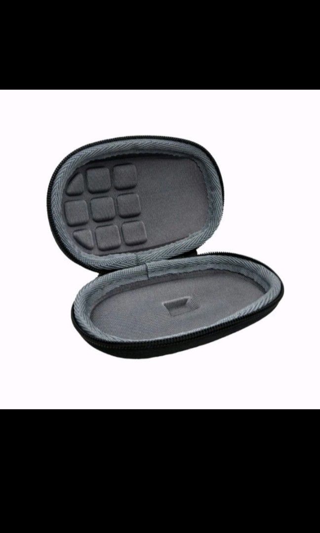 Mouse casing (Category: Mouse & Mousepads) located in Singapore. Submitted by happiezz (Listing ID 1310135713, Image 1). Description: Neat little casing to protect your mouse. Red mouse shown in picture measures about 6.5 x 10 cm (Logitech M337) (not part of item)..