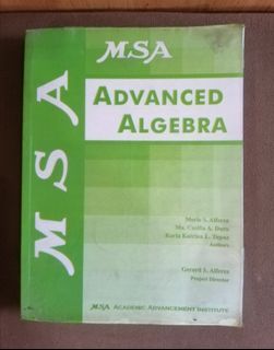MSA Advanced Algebra