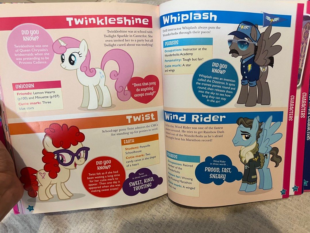 My Little Pony Character Guide Book