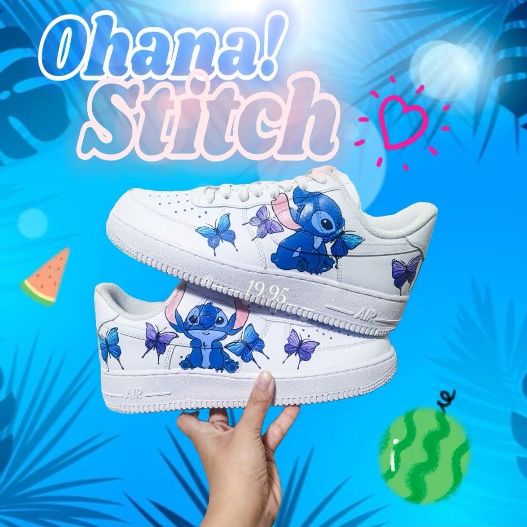 Stitch nike shoes top