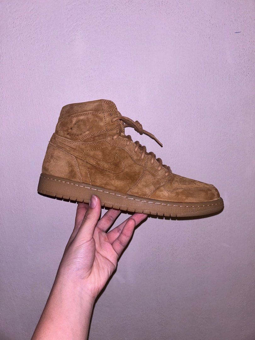 jordan 1 wheat black