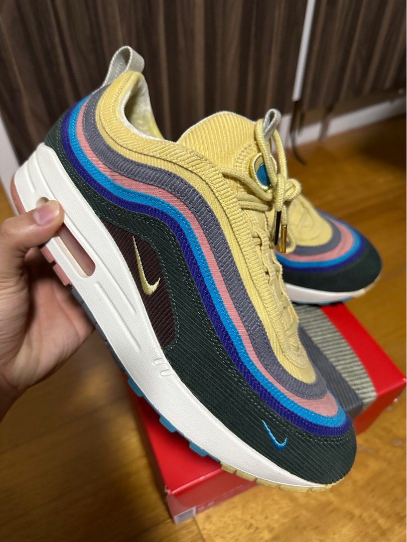 Air max 97 yellow laces online