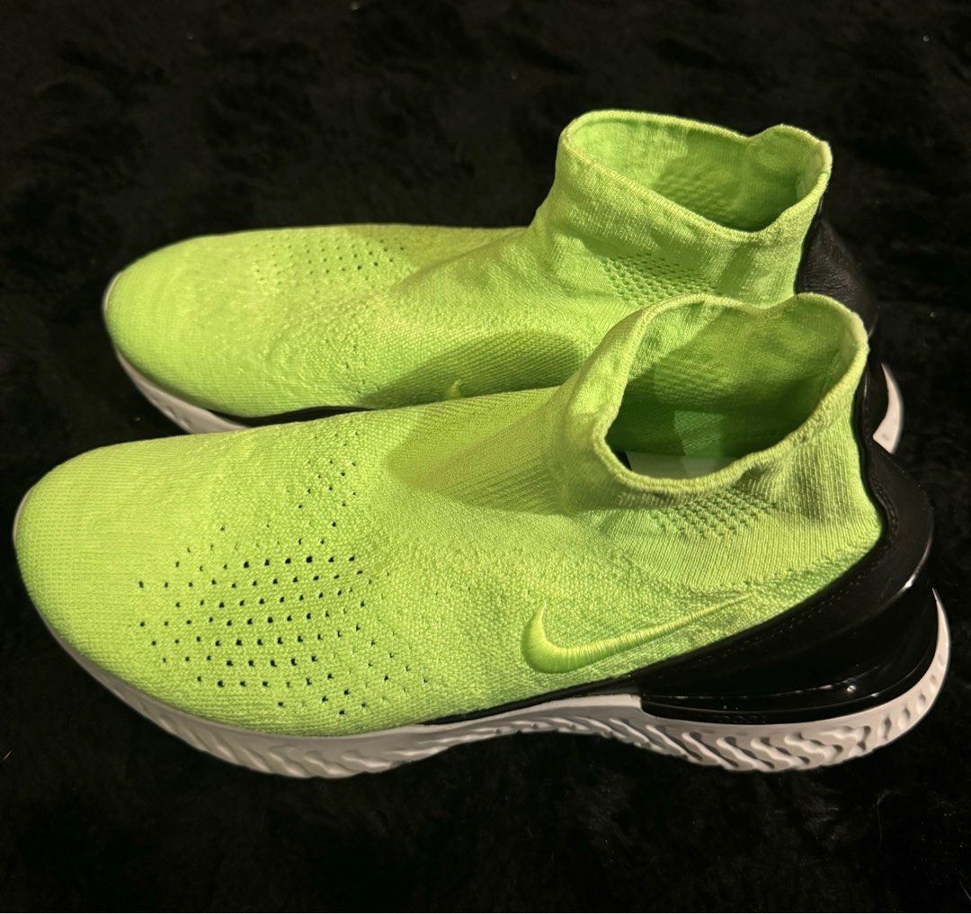 Nike rise react flyknit lime blast shop
