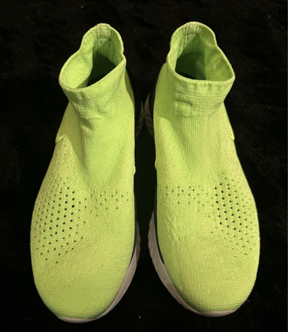 Nike rise react flyknit lime blast new arrivals