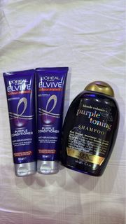 Ogx Blonde Enhance Purple Toning Shampoo 385ml