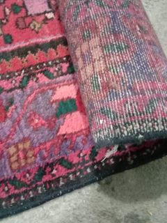 Old handmade carpet from abroad