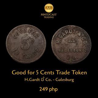Old Trade Token - 5 Cents