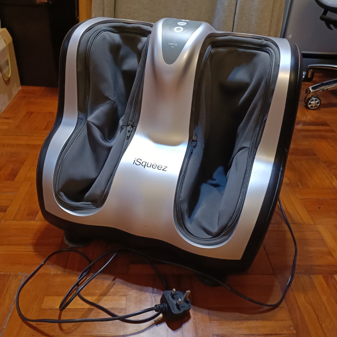 Osim Isqueez foot massager 按腳機運作正常, 健康及營養食用品, 按摩紓緩用品 - Carousell