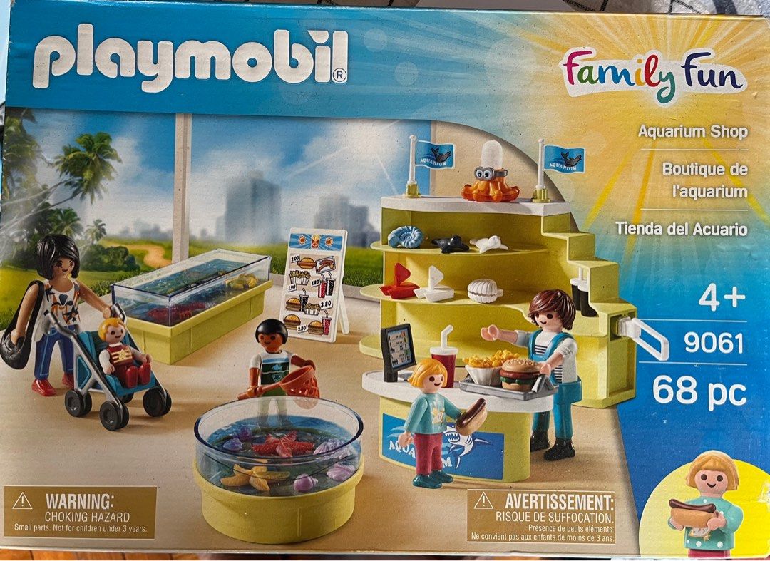 Juego Playmobil Tienda Del Acuario Playmobil Playmobil Tienda
