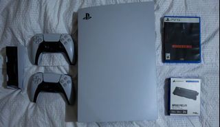 PlayStation 5 Disc Edition (CFI-10XXA) w/ Other Accessories *NO BOX* (FIXED PRICE)