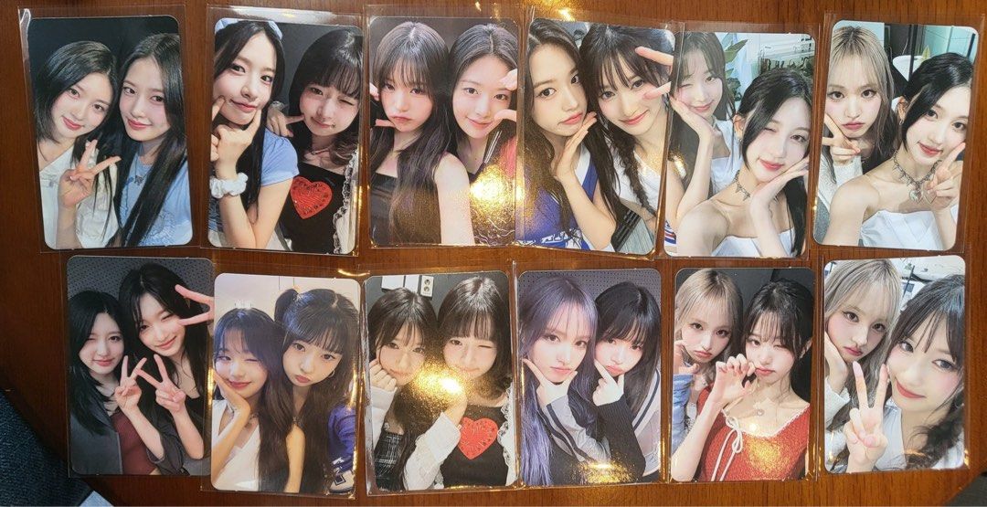 PO GO ive switch soundwave unit lucky draw photocard yujin gaeul