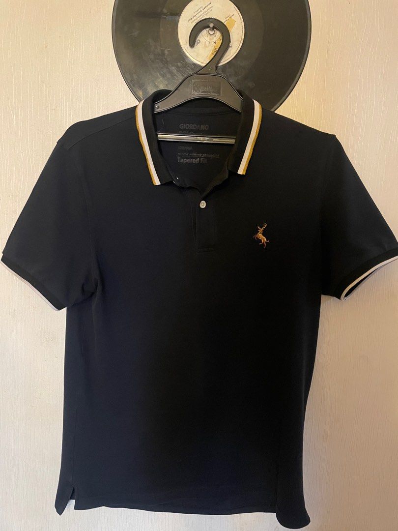 Polo Shirts Giordano Original M Fesyen Pria Pakaian Atasan di Carousell