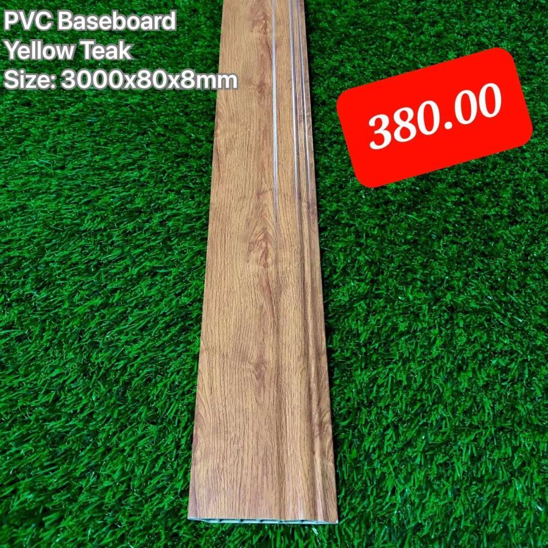 PVC Baseboard, Furniture & Home Living, Home Decor, Carpets, Mats ...