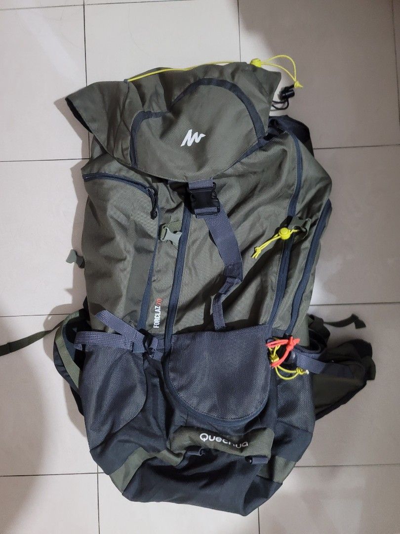 Quechua forclaz 70l hiking backpack