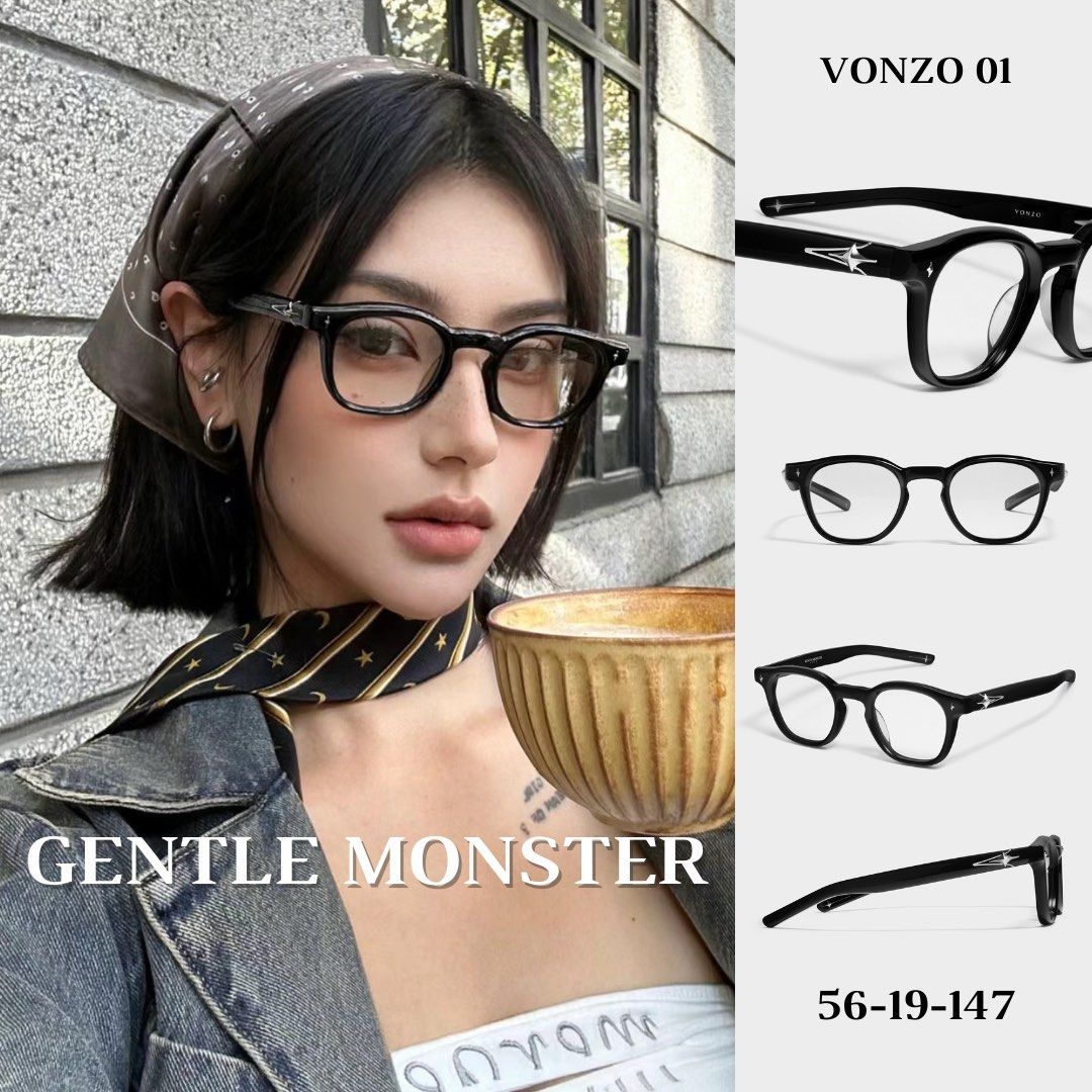 Gentle Monster Vonzo 01 ブラック 正規品 Gentle Monster Vonzo 01