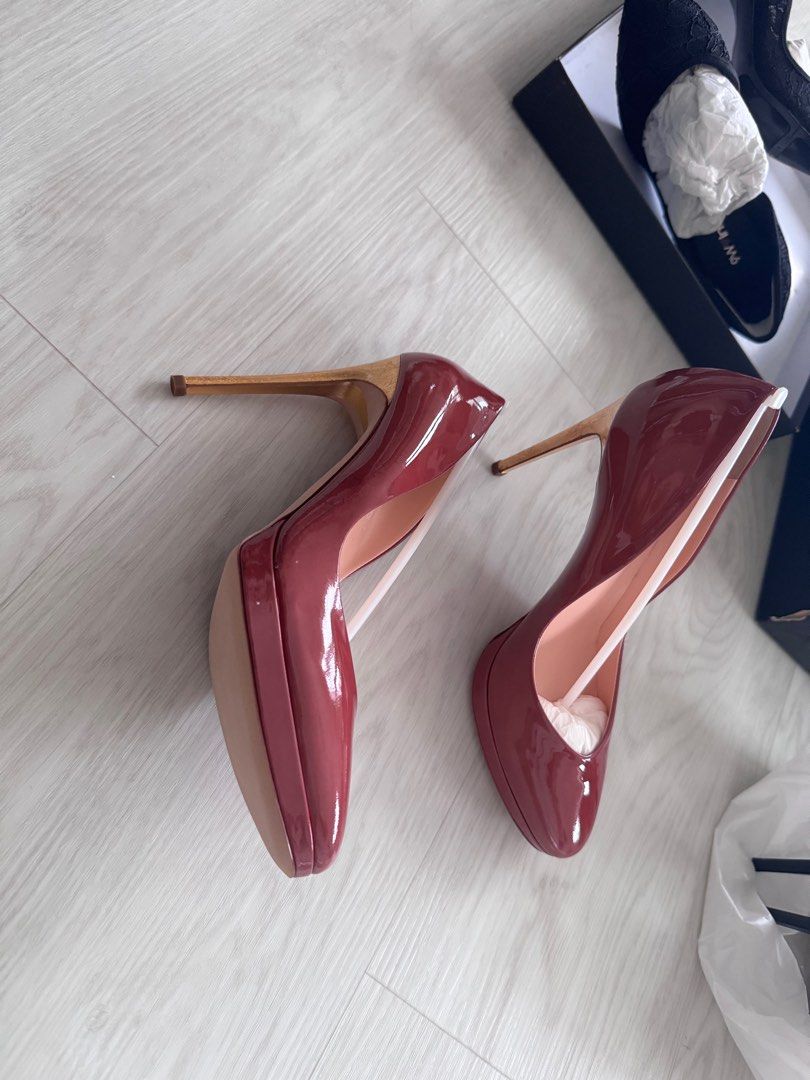Rupert sanderson gold pump hotsell