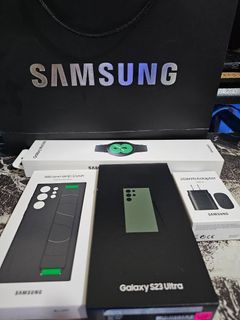 Samsung S23 Ultra and Watch 4 boxes only