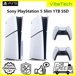 Sony PlayStation 5 PS5 Slim Console Physical Standard Disc Game Version & Digital Version