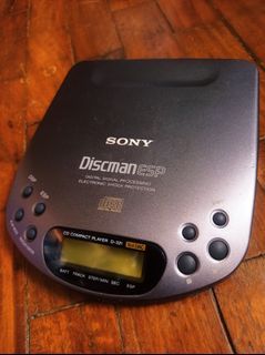 SONY Walkman Discman ESP CD player JAPAN