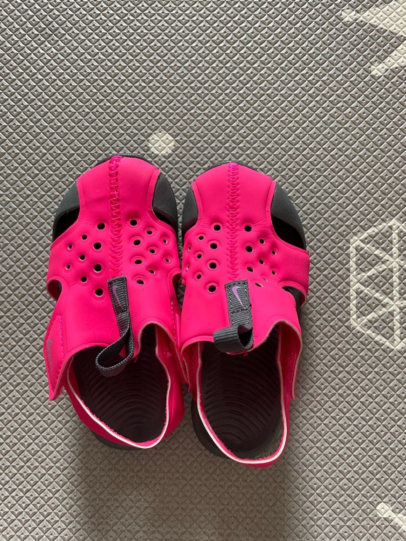 Sunray Protect 2 Sandals PSV Younger Kids Hyper Pink UK 6.5 Babies Kids Babies Kids Fashion on Carousell