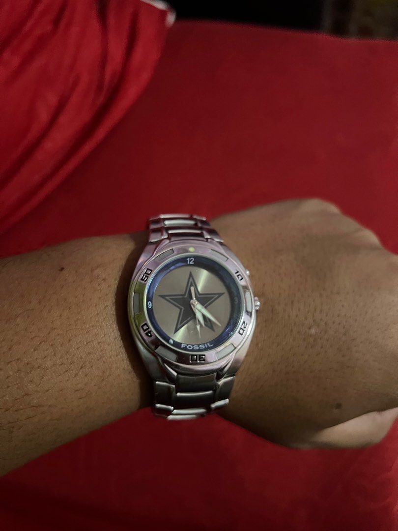Dallas cowboys watches fossil top