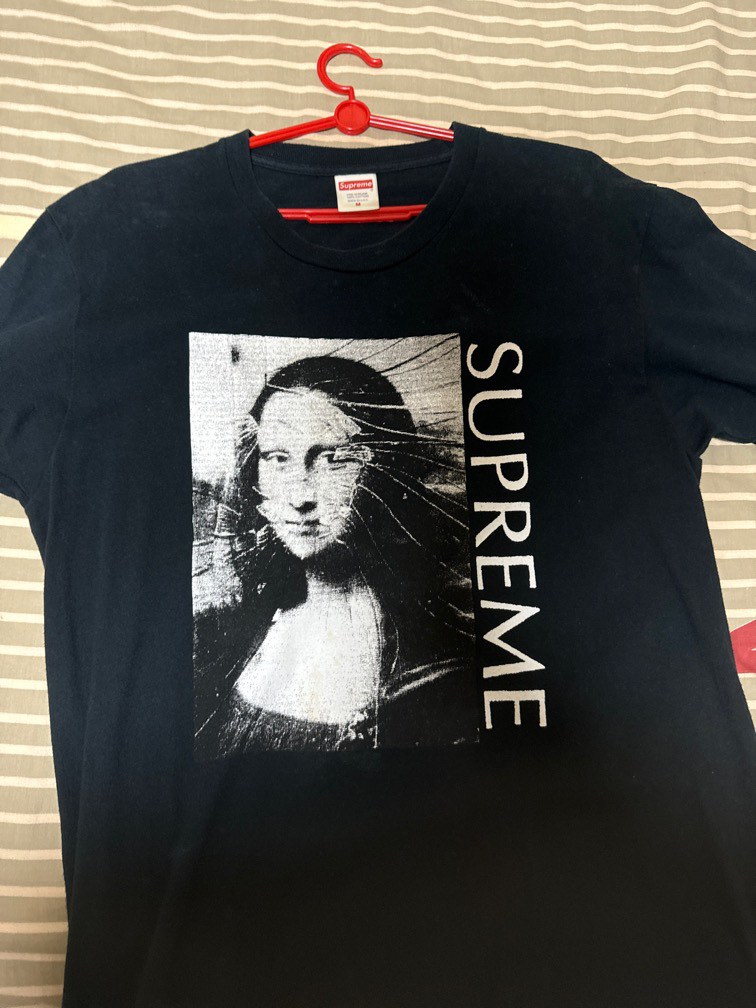 Supreme Mona Lisa tee Men s Fashion Tops Sets Tshirts Polo Shirts on Carousell