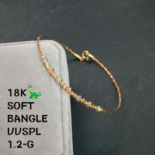 Tricolor & YG Soft Bangle