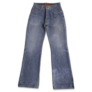 vintage loose boot cut jeans / semi flared denim pants 90's y2k mcbling 2000's grunge not levis diesel