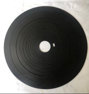 Vintage Rubber Platter Mat for Turntable   C2