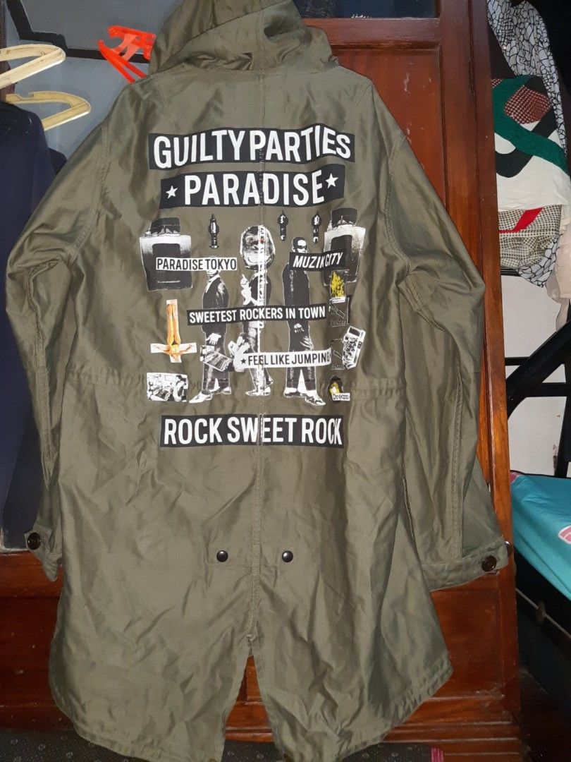 Wacko Maria Co., Ltd Military Jacket (Category: Luxury Apparel) located in Davao. Submitted by wonderwallnnipz_91 (Listing ID 1310235226, Image 3). Description: Wacko Maria Co., Ltd " Guilty Parties, Outrageous Inc." (Made In Japan) Type M-1948 Tokyo., Japan size 38 on Tag Talon zipper Actual measurement: 22x33 inches Price on Market: 70000yen approximately 25kphp plus (it depends on exchanging Rate) P5500 plus SF Location: Davao City Contact no.