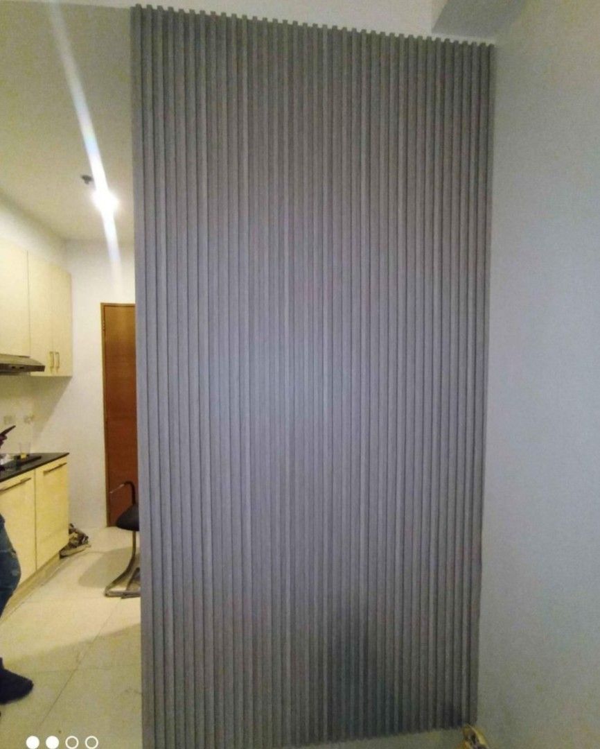 WPC FLUTED PANEL (Category: Other Home Decor) located in Quezon City. Submitted by malou_castillo (Listing ID 1310243687, Image 2). Description: BODEGA SALE... SALE.... 📌DERICT MANUFACTURE ✅WPC interior panel Length / Width /THICKNESS 2.9m. 15cm. 8mm / 17 mm / 24mm ✅WPC exterior panel Length = 2.9m Width =22cm Thickness = 26mm ✅PVC cieling panel Length =2.9m Width =20cm THICKNESS 8mm ✅ VINYL FLOORING Self adhesive Size 90 x15 cm ✅SPC interlock ✅