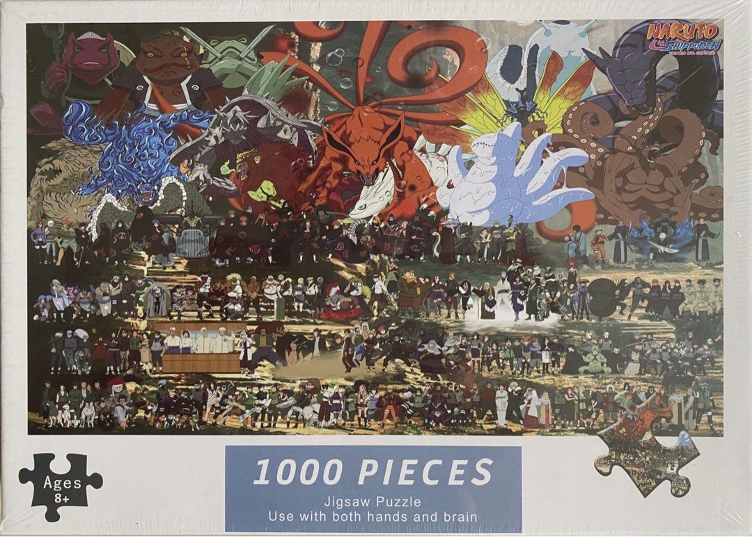 1000 pieces Jigsaw Puzzle Anime Edition (Category: Board Games & Puzzles) located in Paranaque City. Submitted by jaydenx (Listing ID 1310357449, Image 3). Description: 1000 PCS Black box jigsaw puzzle:with poster there are letters on the back of the puzzle Puzzle Finished size : 70 * 50 CM， Package dimensions : 37 * 27 * 5 CM， Package Weight : 1000g Specifications: Item Type: Puzzles Material: Paper Note:Contains small items, please stay away fr