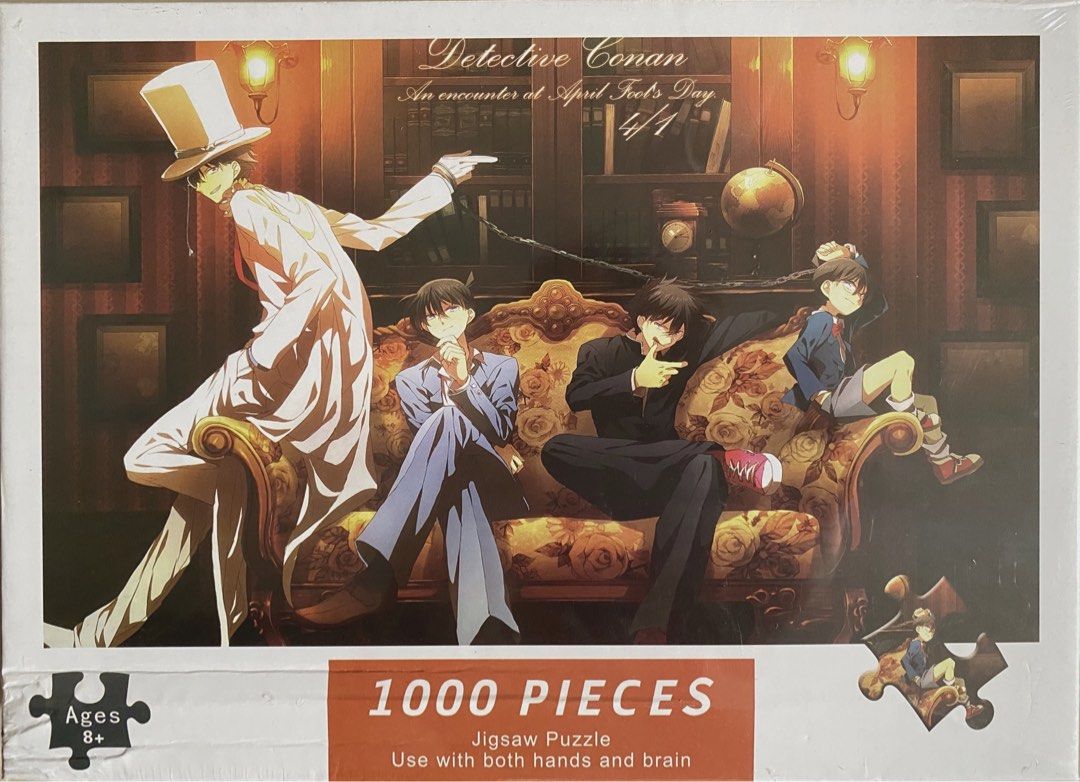 1000 pieces Jigsaw Puzzle Anime Edition (Category: Board Games & Puzzles) located in Paranaque City. Submitted by jaydenx (Listing ID 1310357449, Image 2). Description: 1000 PCS Black box jigsaw puzzle:with poster there are letters on the back of the puzzle Puzzle Finished size : 70 * 50 CM， Package dimensions : 37 * 27 * 5 CM， Package Weight : 1000g Specifications: Item Type: Puzzles Material: Paper Note:Contains small items, please stay away fr