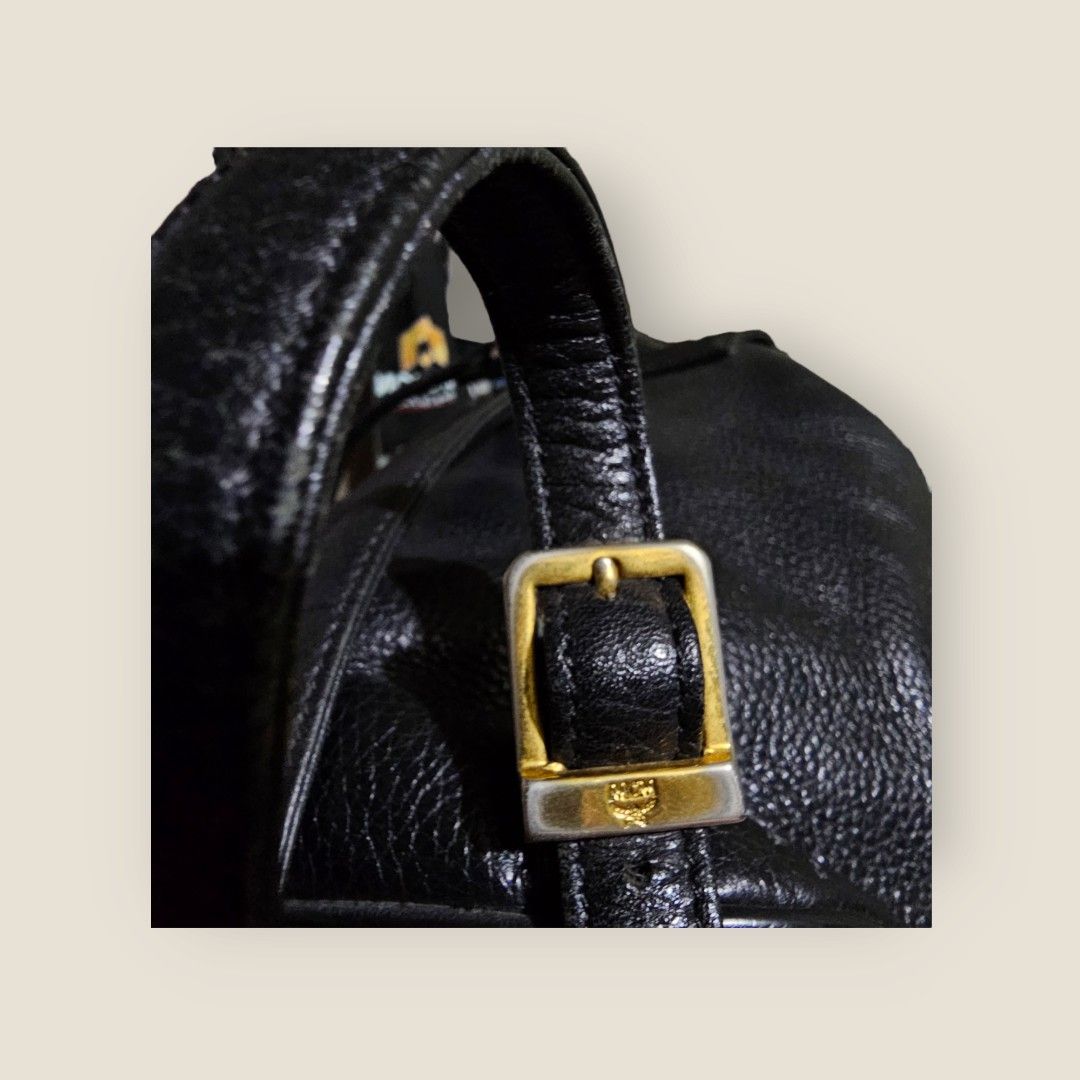 1991 MCM Vintage Leather Bagpack (Category: Luxury Bags & Wallets) located in Kibawe. Submitted by Thrift_ni_Babac (Listing ID 1310405543, Image 3). Description: For Sale Vintage 1991 MCM Leather Bagpack Condition is pre-owned. This Bag is 28 YEARS OLD and definitely needs to be restored. But this is Vintage at it finest. Please view all pics and See the issues with the Photos Provided Above. 4500 plus sf only.