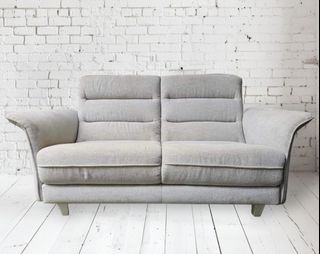 2 Seater Fabric Sofa Couch Loveseat
