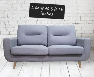 2 Seater Sofa Couch Loveseat