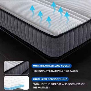 90x120 Mattress Bed Foam Waterproof Mattress single bed