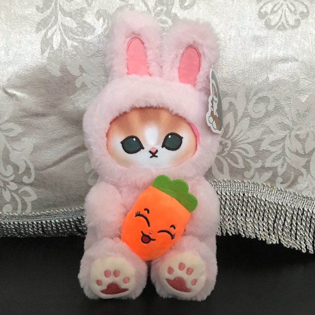 Approx 28cm Cute Good Luck Lucky Cat Plush Hobbies Toys Toys Games on Carousell