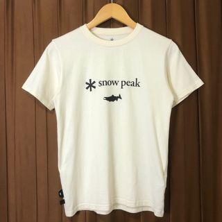 #A616 Snow Peak × TONEDTROUT Logo