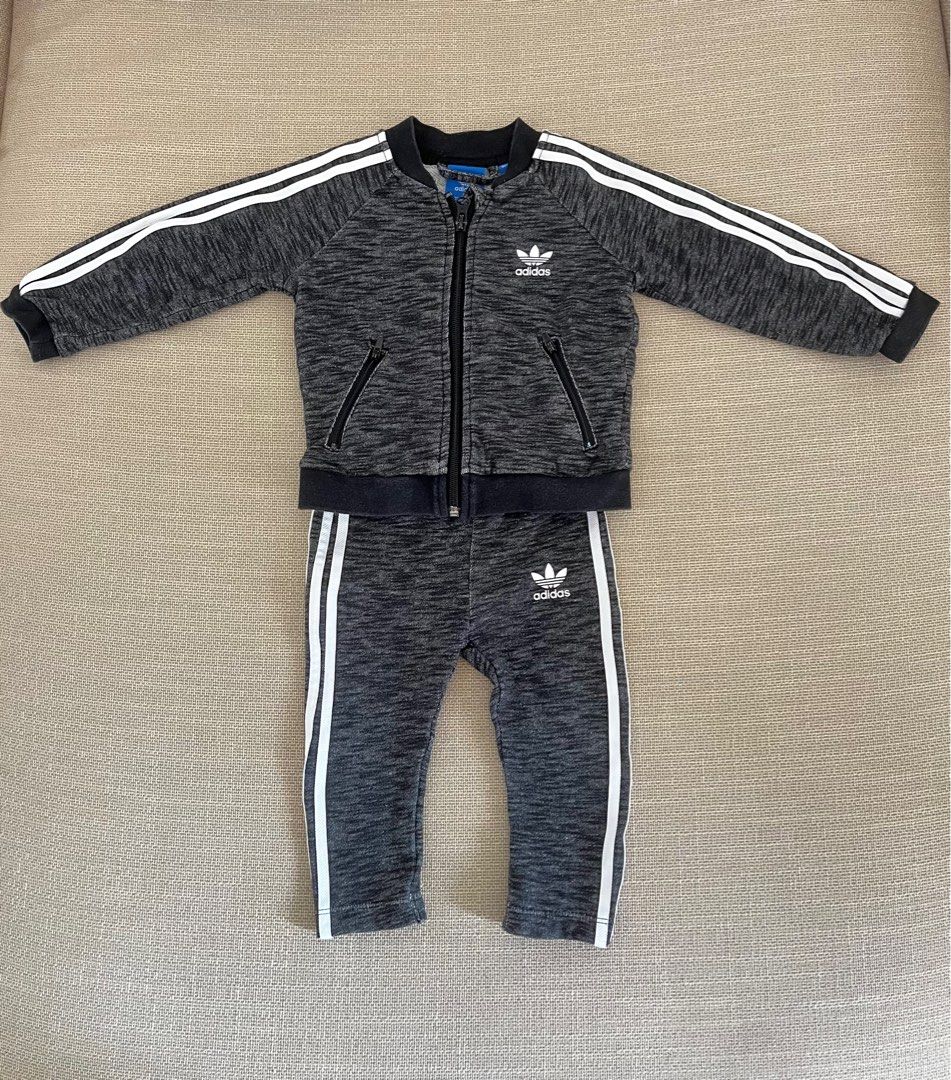 Adidas Baby Tracksuit Jacket Set